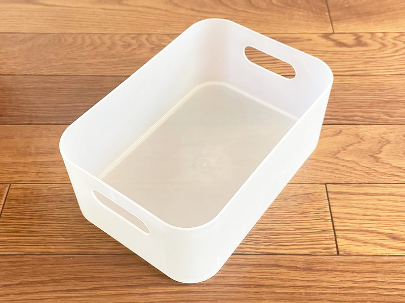 画像: 「再生ポリプロピレン入りメイクボックス」