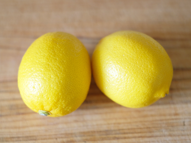 画像: 無農薬のレモンを使用