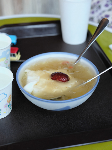 画像: 迪化街で食べた杏仁豆腐