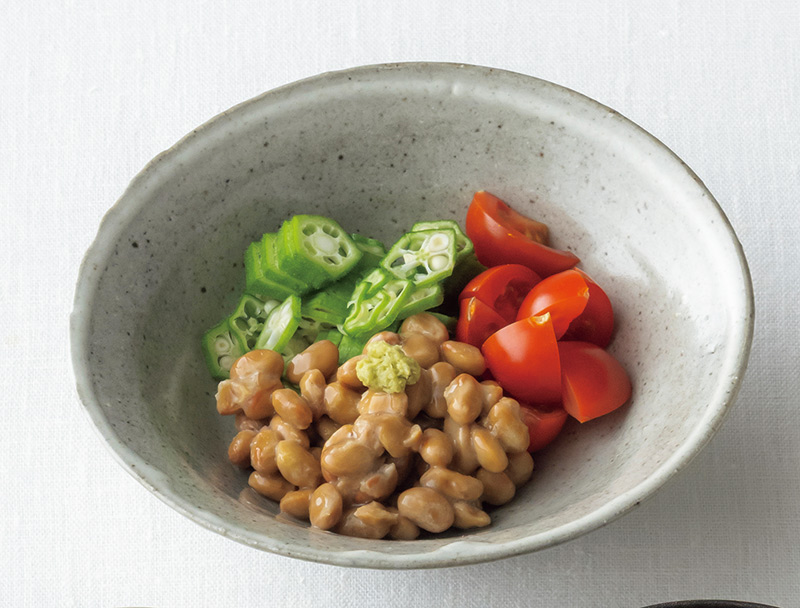 画像: 「納豆おくらミニトマトあえ」のつくり方