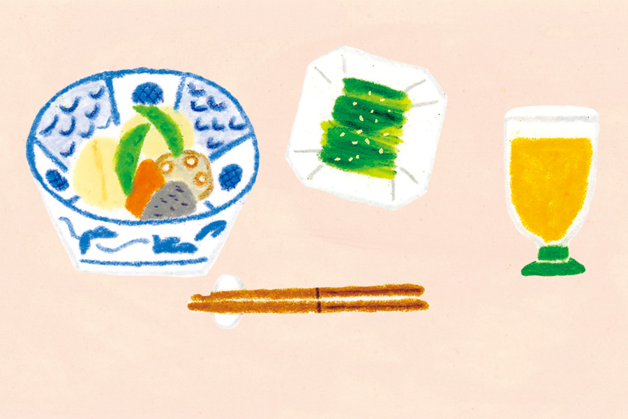 画像: 1．お酒のおつまみは塩分控えめなものに
