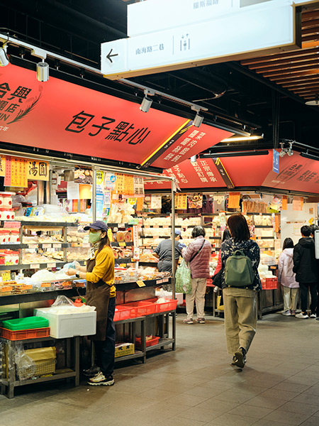 画像: リニューアルオープンした、台北・南門市場の万頭屋さん