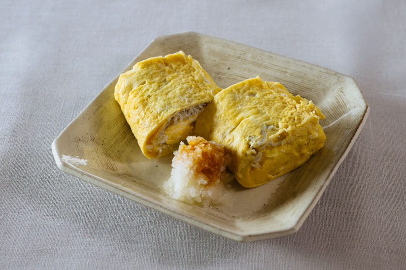 画像: しらすの玉子焼きのつくり方