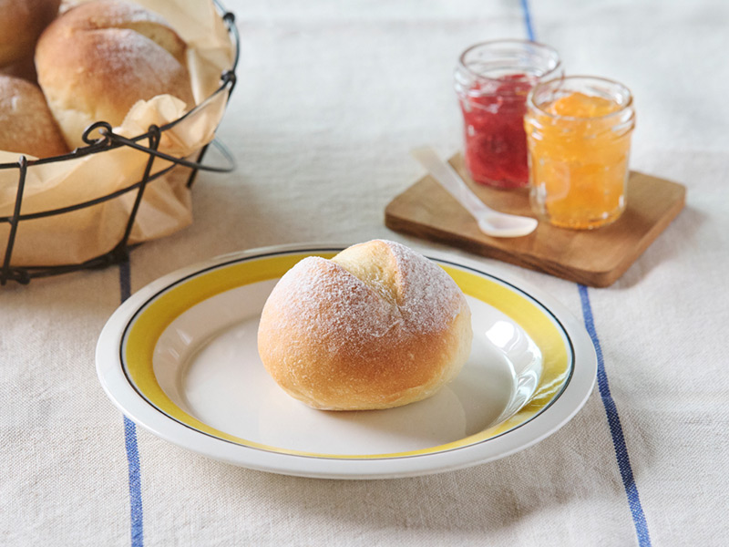 画像1: はじめてでもつくれる基本のパン いつもの丸パンのつくり方