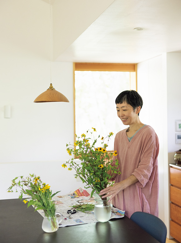 画像: 夏のしつらい４ 花を飾る