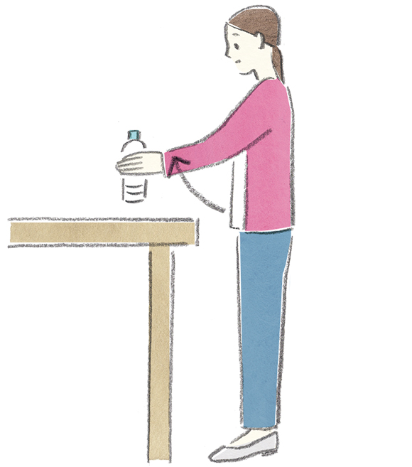 画像2: ものを取る正しい動き