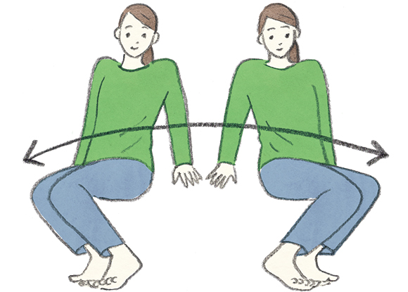 画像1: 正しく歩くための動き