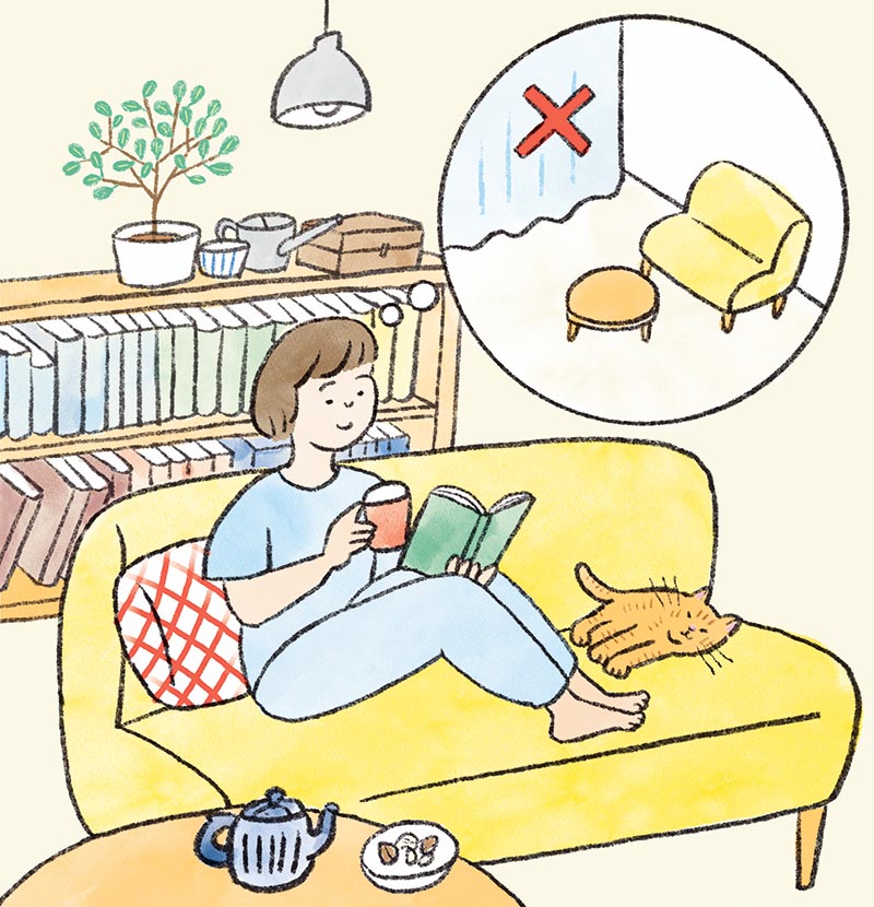 画像: 片づけに完璧を求めない