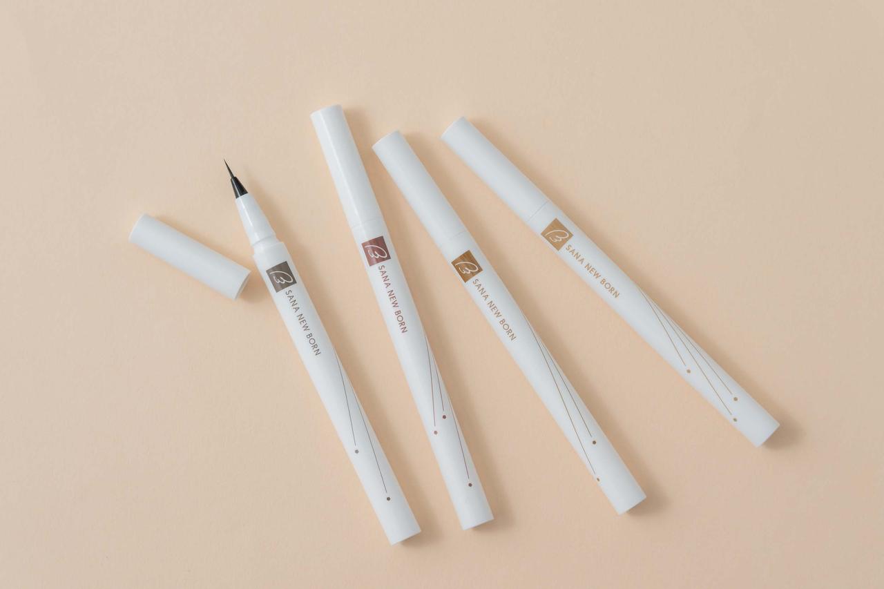 画像: シューティングリキッドアイブロウ 各1,100円 (全4色)/サナ ニューボーン