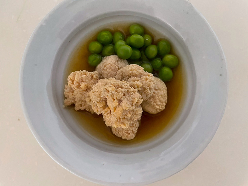 画像2: 旅の翌日<夕食> 「お刺身」と「煮つけ」