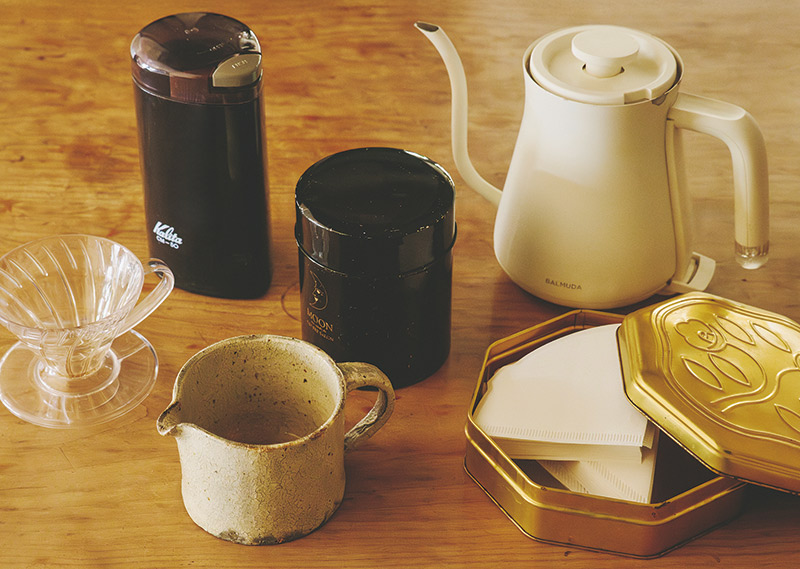 画像: コーヒーの愛用道具