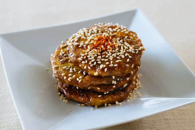 画像: さつま揚げの照り焼き風のつくり方