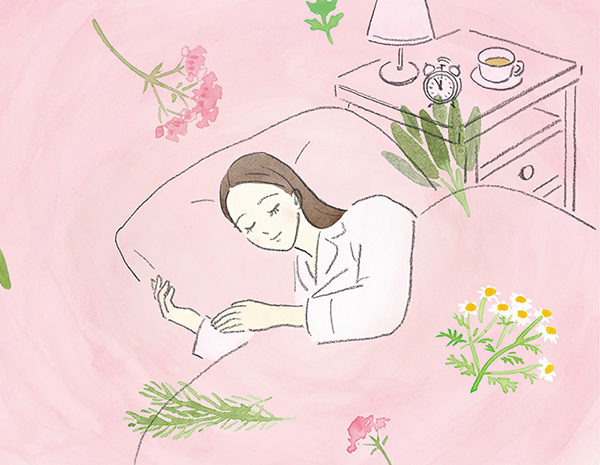 画像: よく眠るための自然のお手当て