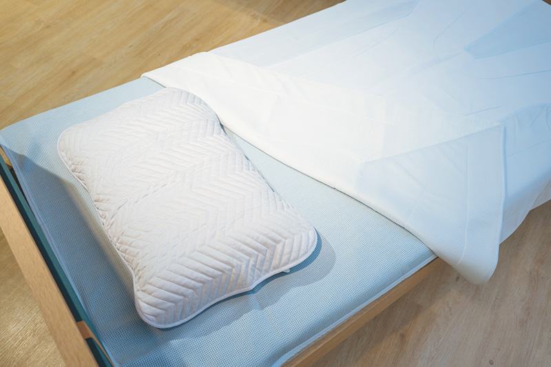 画像: 接触冷感や高い通気性で、熱帯夜を乗り切る工夫がされた「nishikawa」の夏用寝具