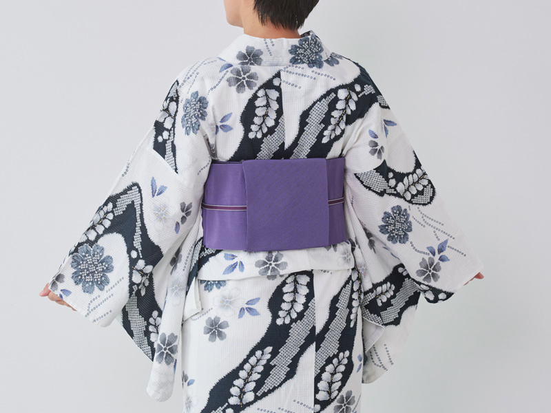 画像: 結ばない帯「かるた結び」とは
