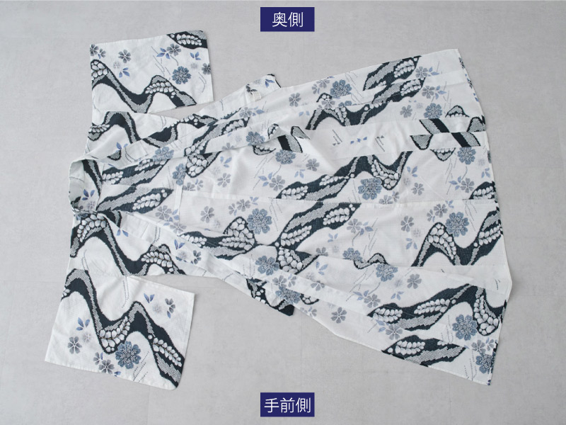 画像1: 基本の浴衣のたたみ方