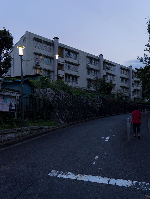 画像: 「桐ヶ丘団地」の大部分を占めた、4階建ての板状階段室型住宅。前回ご紹介した「赤羽台団地」に比べてシンプルなデザインですが、反対側は実は！？