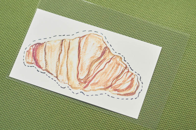 画像: イベントのプレゼントとして用意された「パンのしおり」は桜井さんが描いたもの。本書では初めてイラストにも挑戦した