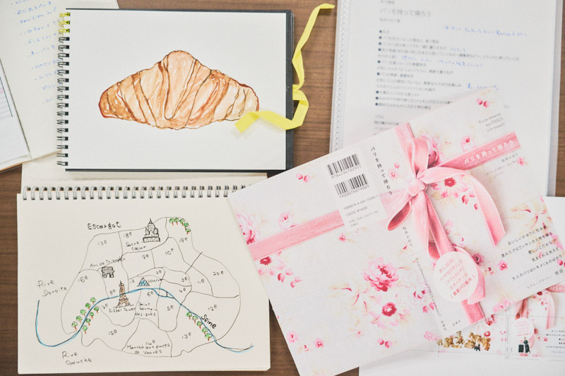 画像: 制作時のイラストや資料