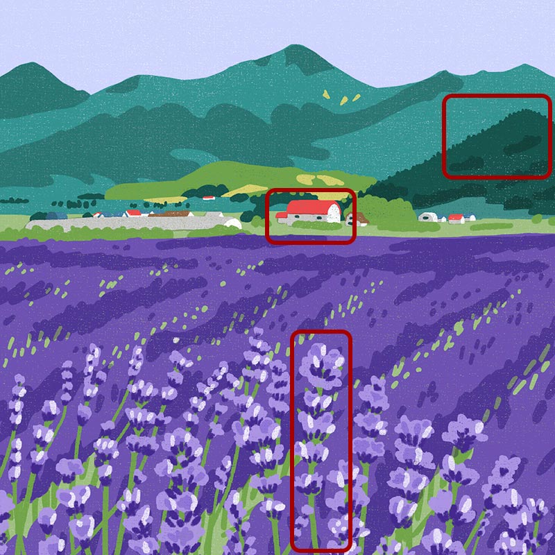 画像3: 3つのまちがいを探してください