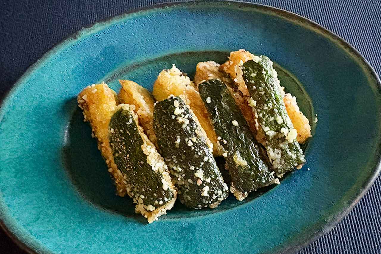 画像: 「ズッキーニのチーズフライ」のつくり方