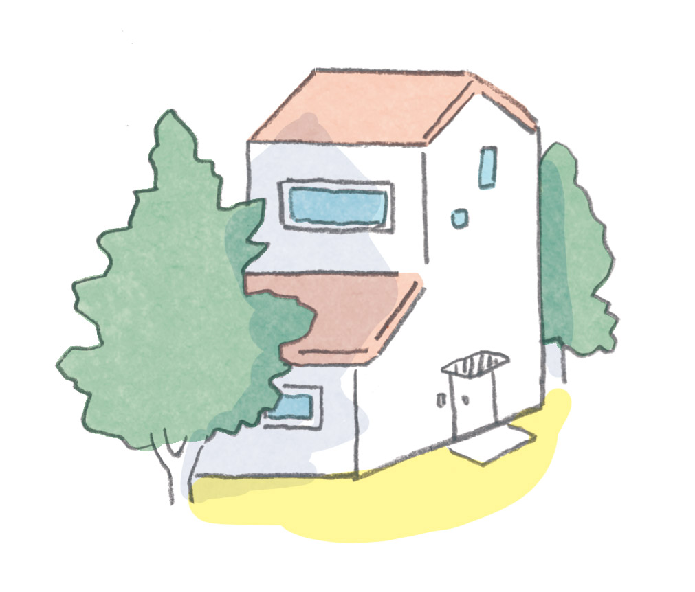 画像: 工夫5 緑を植えるなら家の東と西に