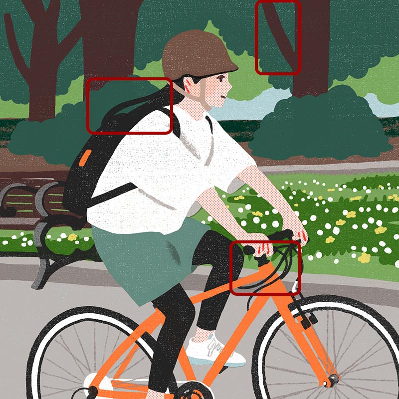画像3: 3つのまちがいを探してください