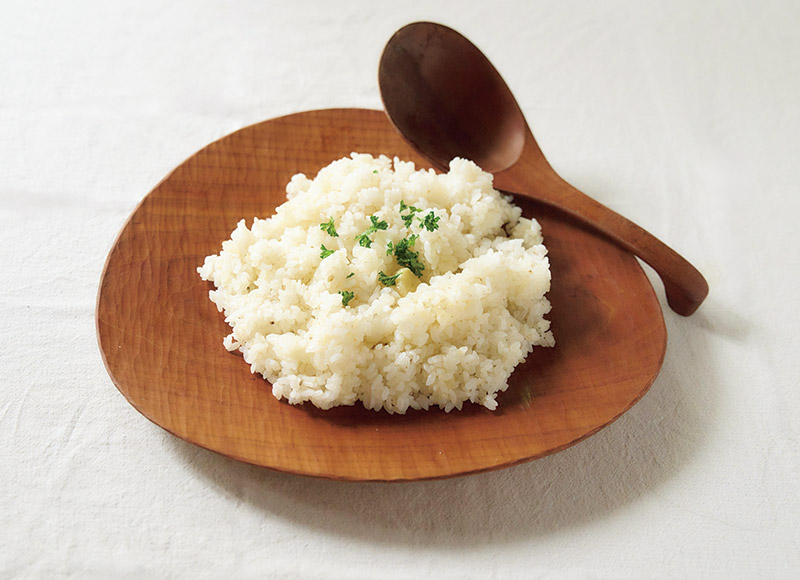 画像: 玄米から分づき米に替えて、さっぱりとした食事に