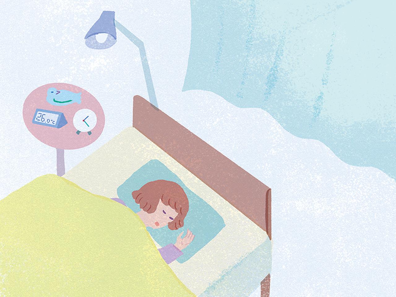 画像: よく眠れば、更年期症状も改善へ向かう