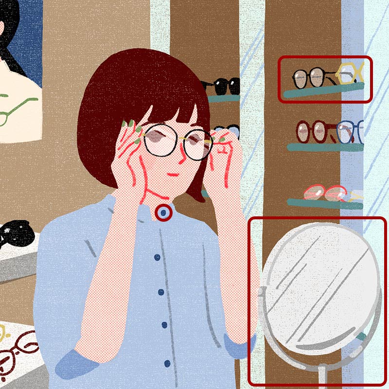 画像3: 3つのまちがいを探してください