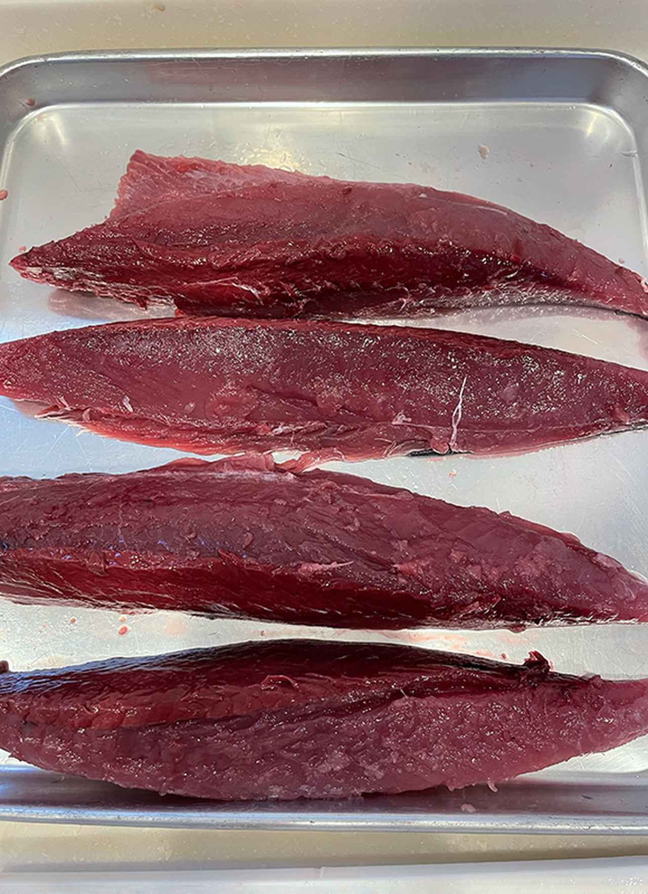 画像: 旅のあとはすぐに魚介の下処理