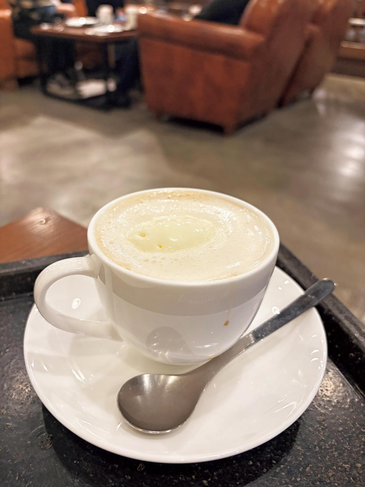 画像: 朝ごはん 上島珈琲店のクリームチーズのミルク珈琲