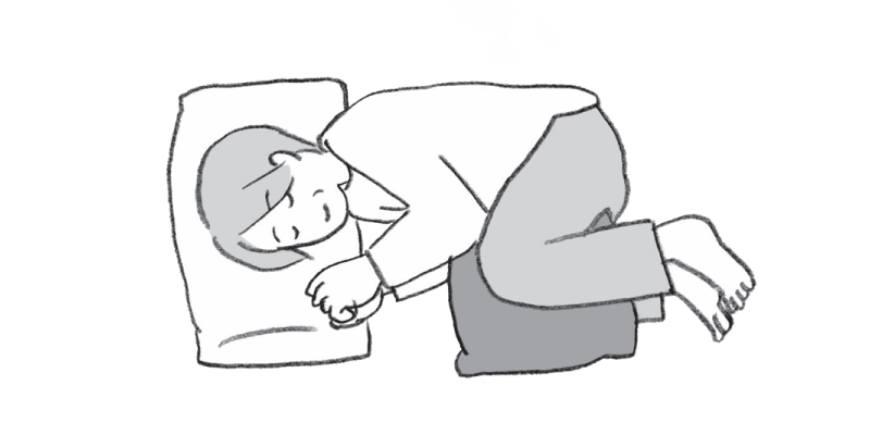 画像1: 5．腰にやさしい寝方