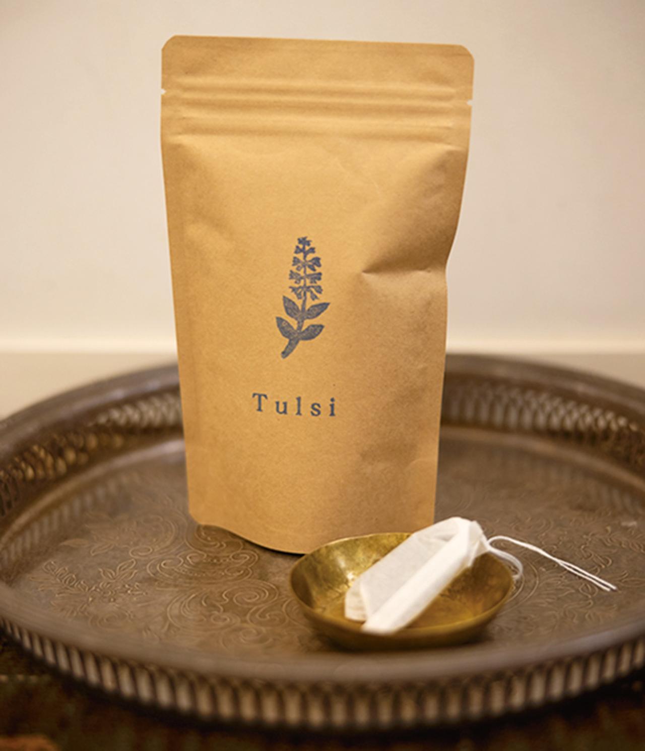 画像: ウチダムラさんが育てるホーリーバジルのティーバッグを愛用