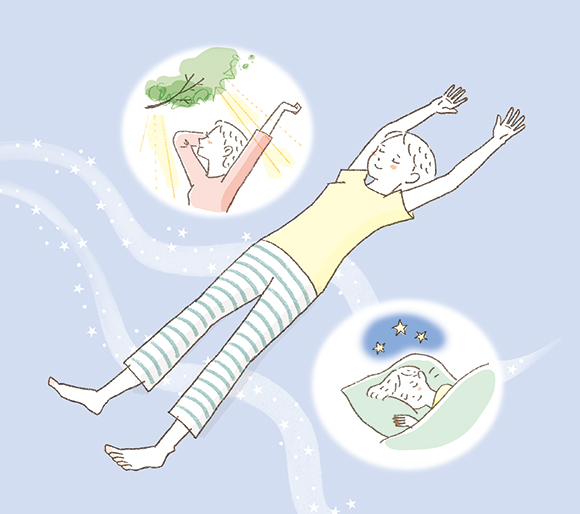 画像: よく眠れてスッキリ目覚める 寝る前10分ゆるほぐし