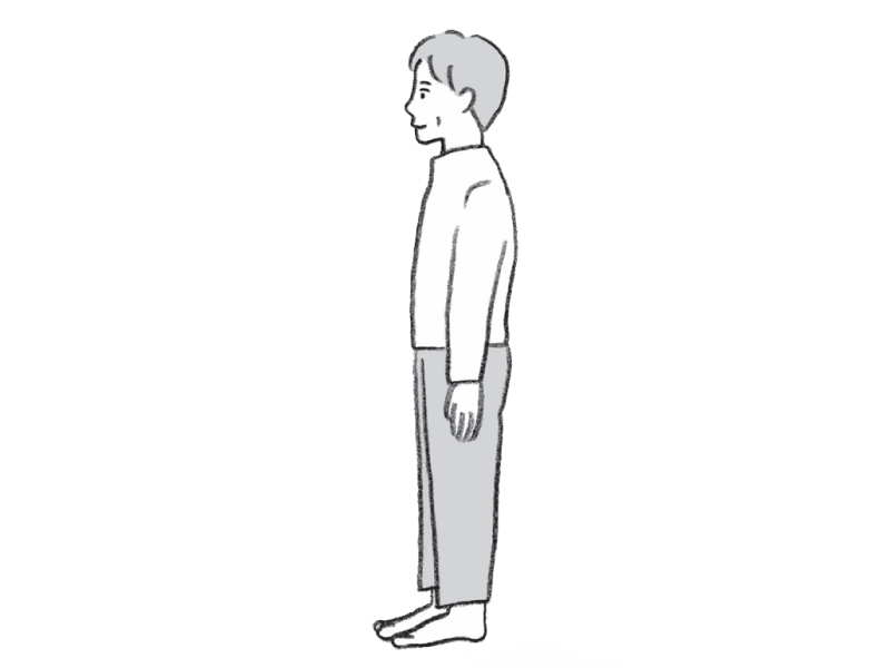 画像: 2．腰にやさしい立ち方
