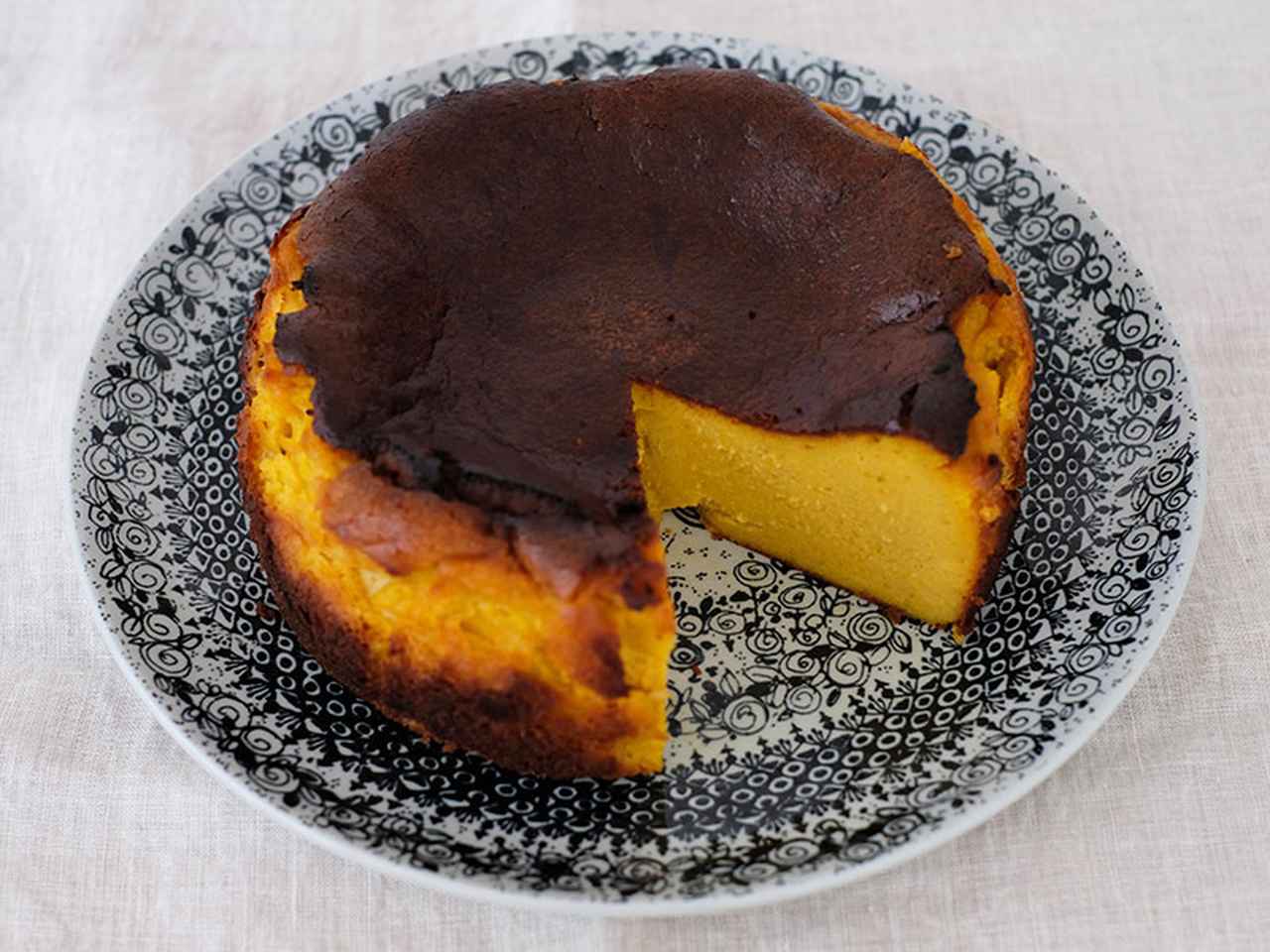 画像: 「かぼちゃのバスクチーズケーキ」のつくり方