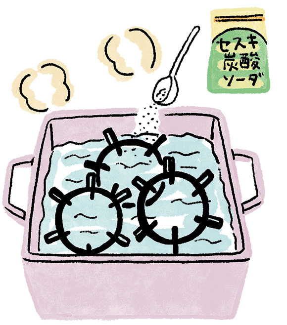 画像: 3 五徳の掃除