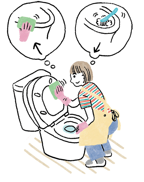 画像: 5 トイレ全体の掃除