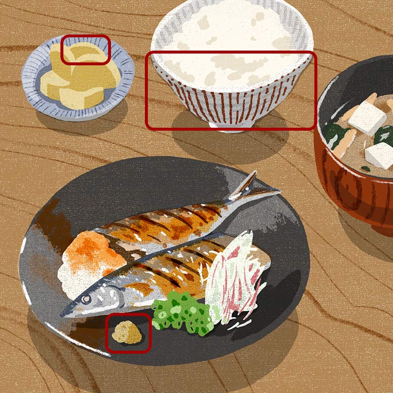画像3: 3つのまちがいを探してください