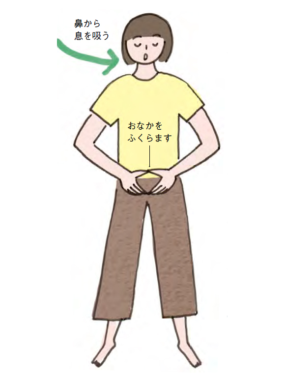 画像1: 基本のゆっくり深呼吸