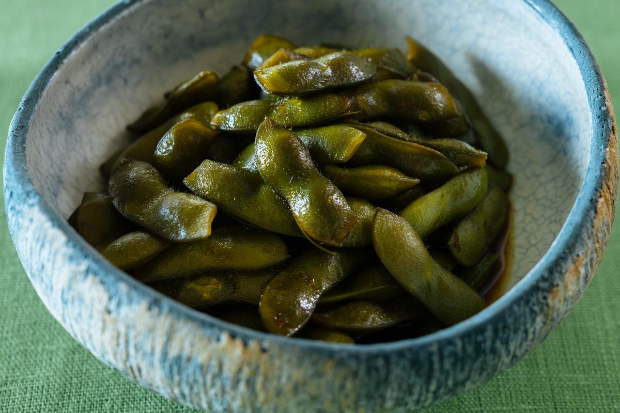 画像: 枝豆のさやごと煮のつくり方