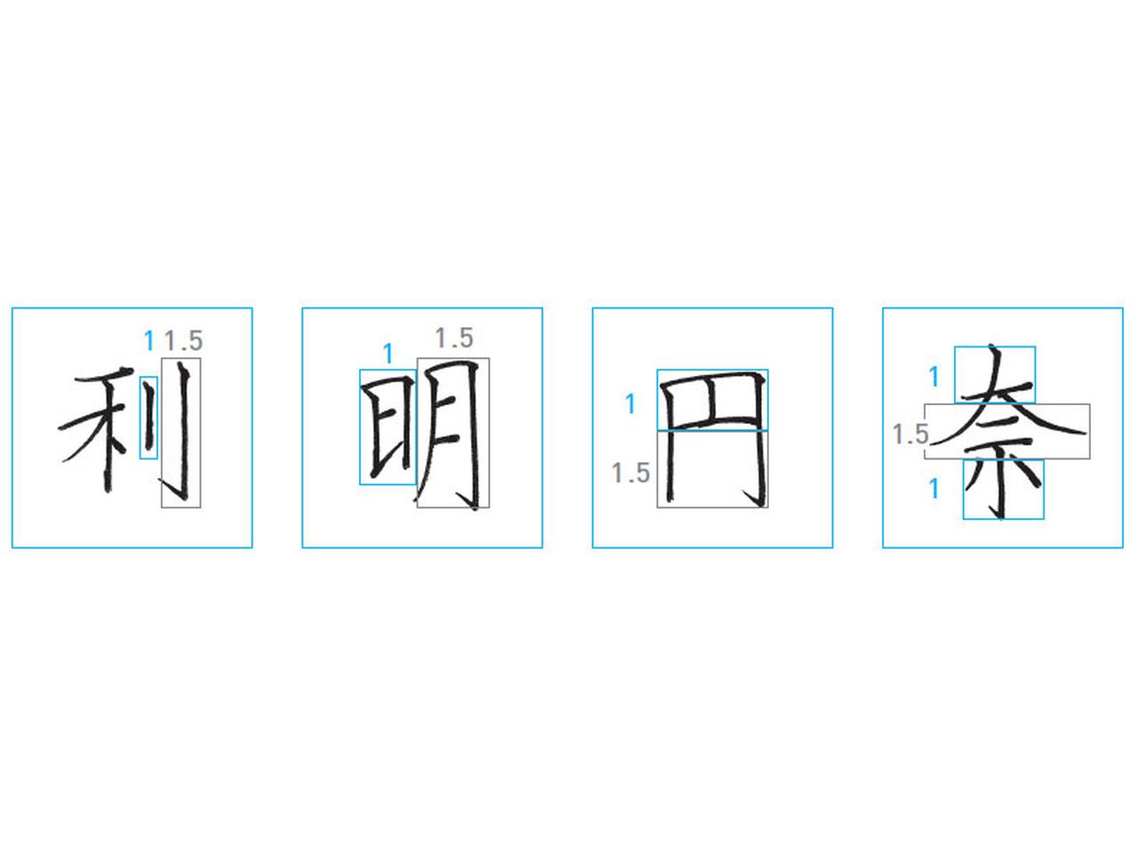 画像: 漢字が美しく書ける「1:1.5」の黄金比。余白のバランスを整えて手紙やメモを読みやすく“上品な大人の美文字レッスン”/ペン字講師・カタダマチコさん - 天然生活web