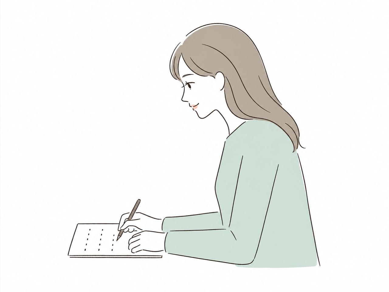 画像: 手紙やメモを“読みやすく”書く2つのポイント。字間と文字の大きさを意識する、上品な大人の「美文字レッスン」/ペン字講師・カタダマチコさん - 天然生活web