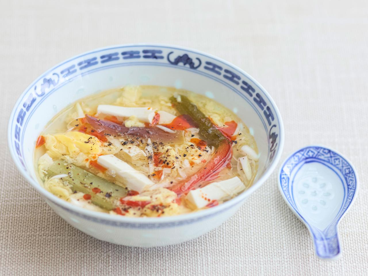画像: ピクルス液もおいしく活用 3 「ピクルスの酸辣湯（サンラータン）」