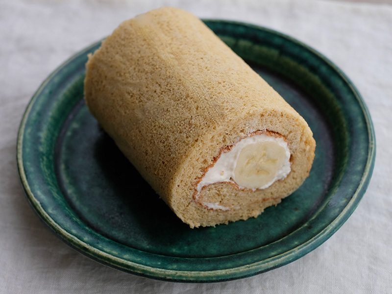 画像1: バナナロールケーキ｜はなのお菓子