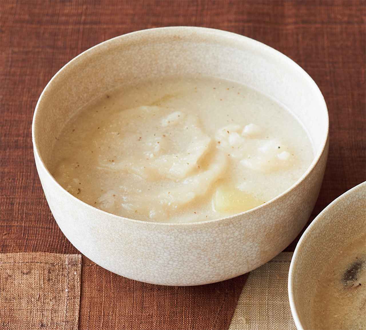 画像: 「えごま粉のすいとん」のつくり方