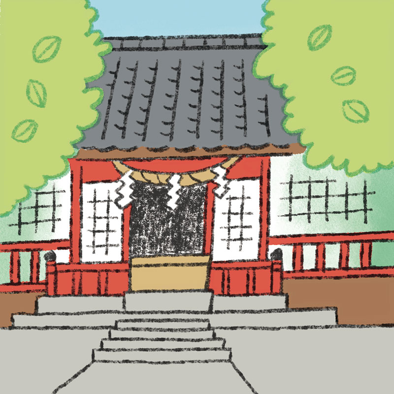 画像: 自己受容感を高める「休日」の習慣 近所の神社にお参りに行く