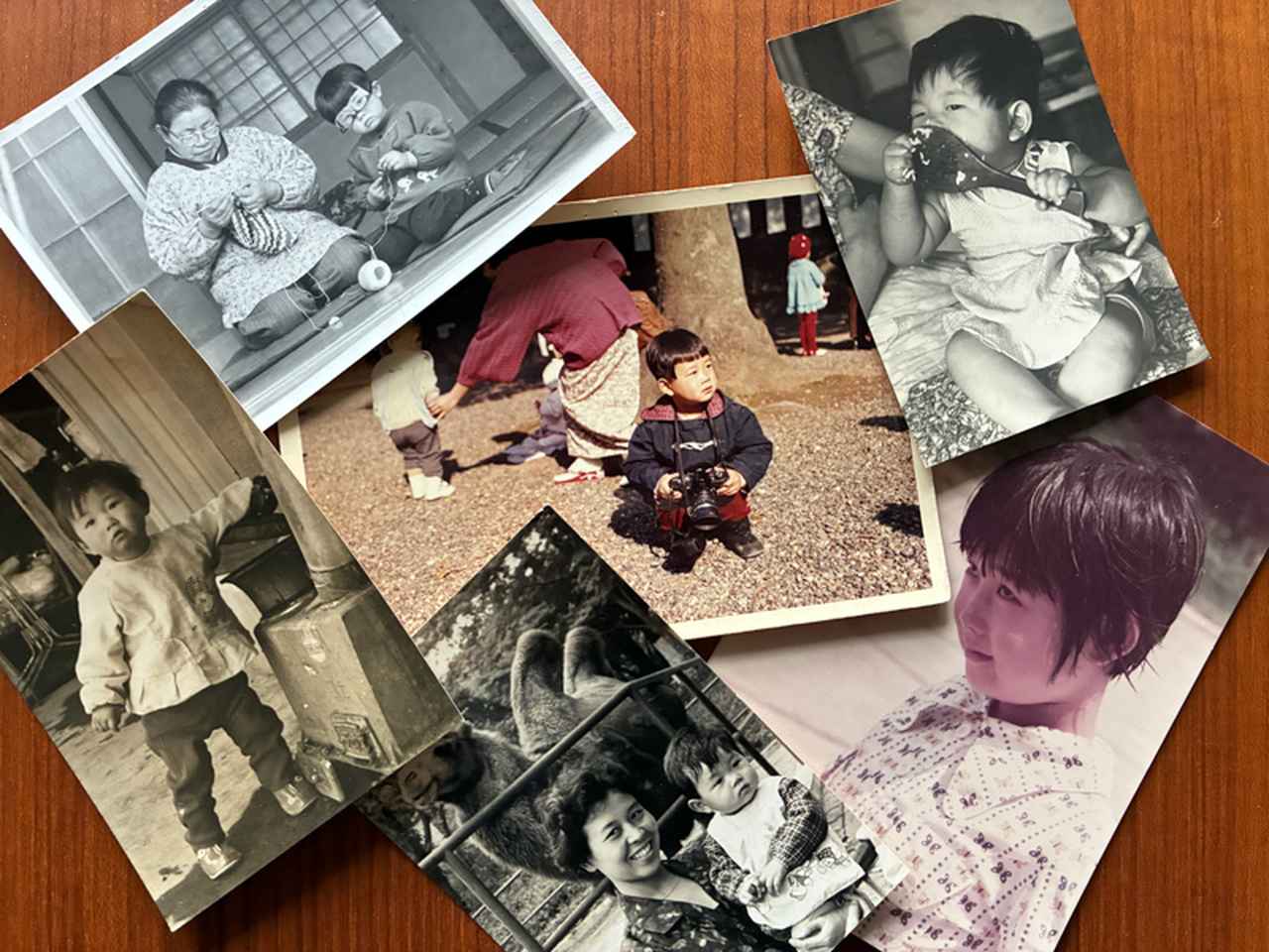 画像: どの写真にも父のやさしい眼差しと愛情を感じます