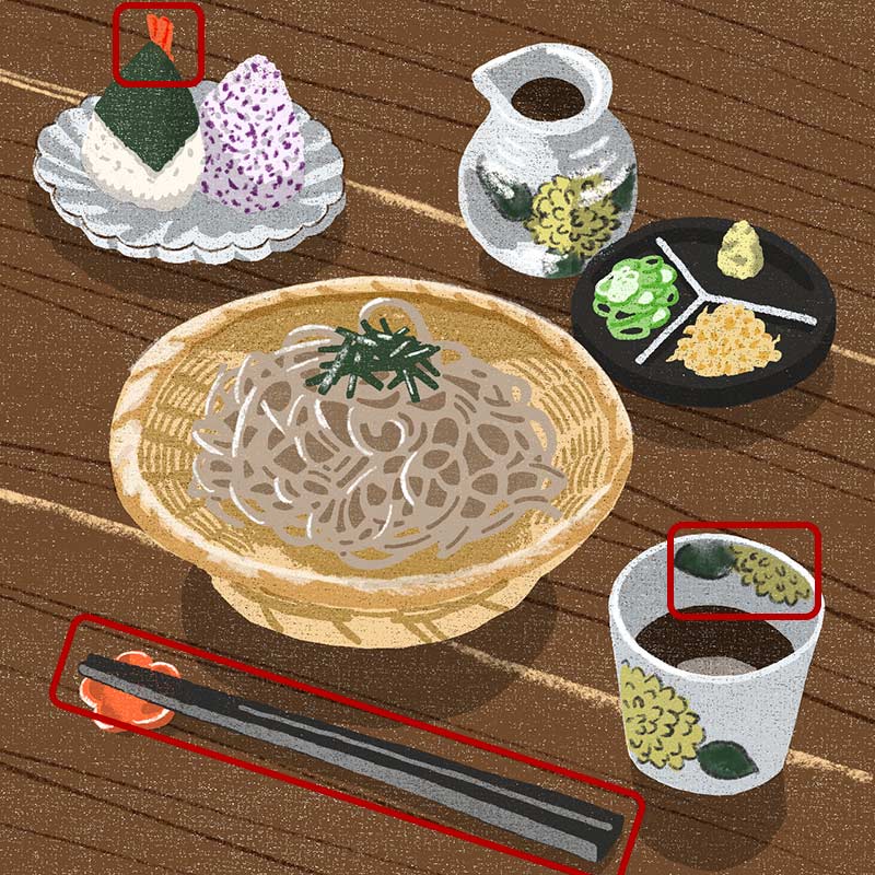 画像3: 3つのまちがいを探してください